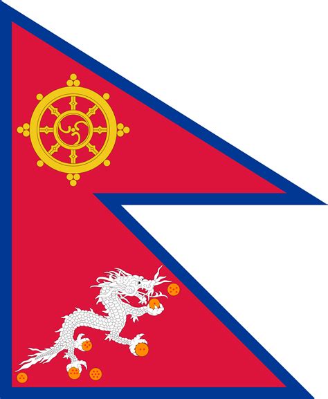 Greater Nepal after it annexes Sikkim and Bhutan. : r/vexillology