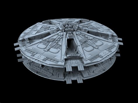 Cylon Basestar 02 by peterhirschberg on DeviantArt