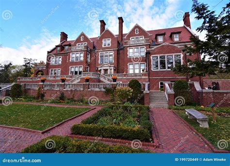 Glensheen Congdon Mansion Gardens Royalty-Free Stock Photography ...