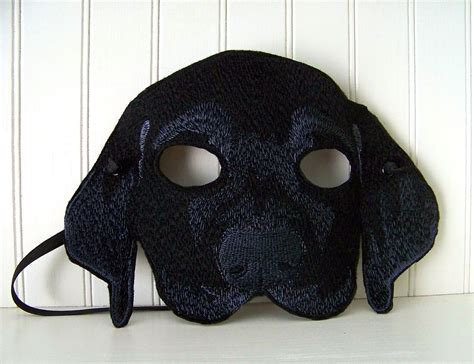 Black Lab Mask for Adult