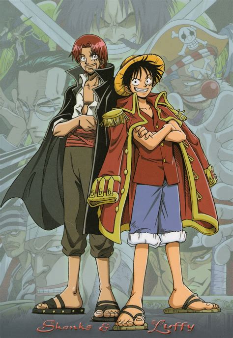 One Piece: Luffy & Shanks - Minitokyo