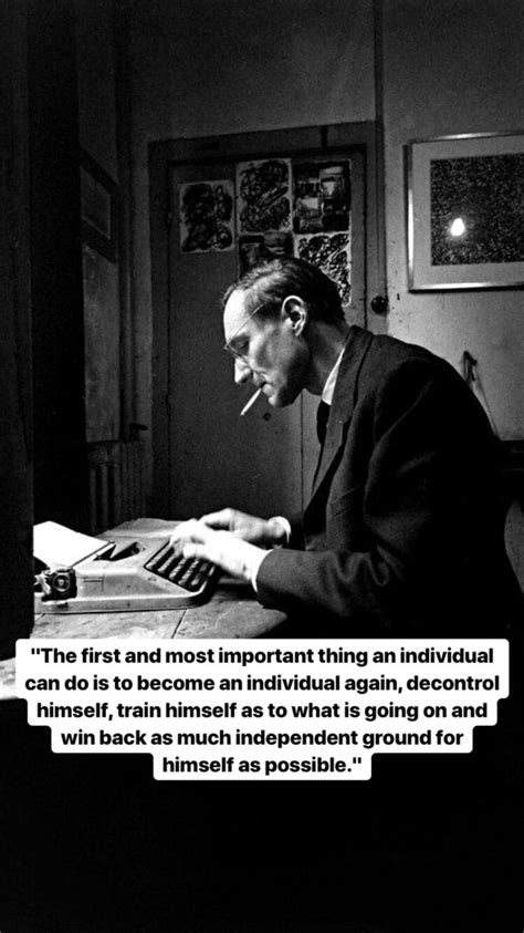 William S. Burroughs | Literary quotes, Philosophy quotes, Wisdom quotes