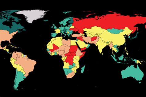 World’s most dangerous countries for 2023 revealed