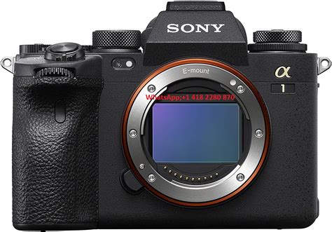 Sony Alpha 1 Full-frame Interchangeable Lens Mirrorless Camera ...