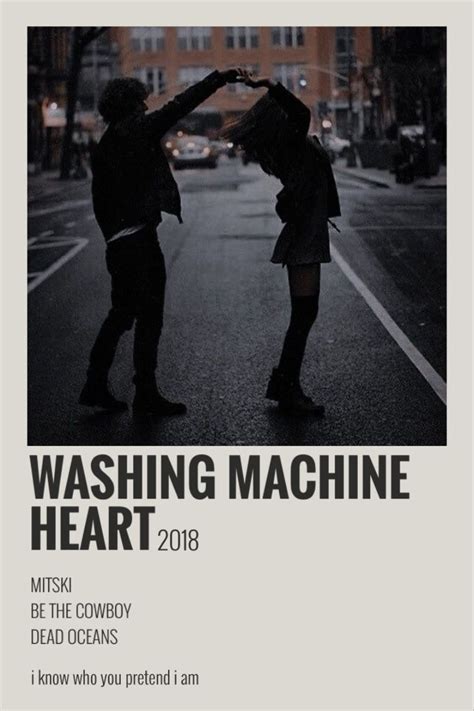 washing machine heart mitski | Vintage music posters, Music poster ...