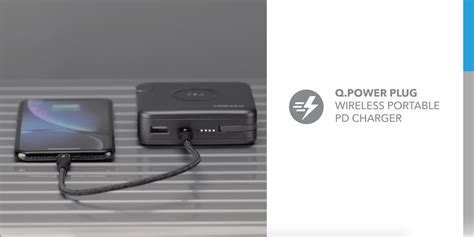 Q.Power Plug 10W Portable Wireless Charger PD 3.0 — Digital Walker