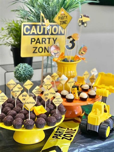 Construction party fun construction themed party kids love – Artofit