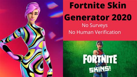 Fortnite Skin Generator 2020: No survey, No human verification - Tech Zimo