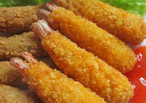 Resep Udang Goreng Tepung Roti/ Ebi Furai oleh Merra Bawati - Cookpad