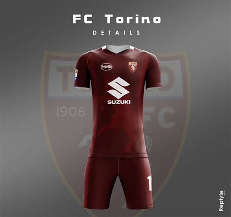 FC Torino soccer kit concept on Behance