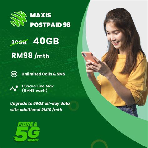 Maxis Postpaid Plan – Yess