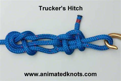 Trucker's Hitch | How to tie a Power Cinch Knot | Boating Knots | Macramé & Knaughty | Pinterest ...