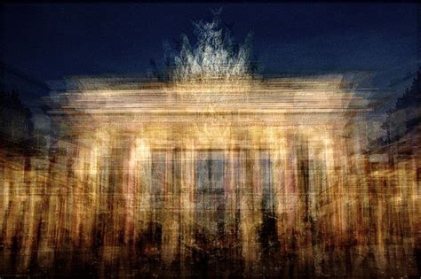 Brandenburg Gate | Abstract landscape painting, Abstract landscape, Multiple exposure