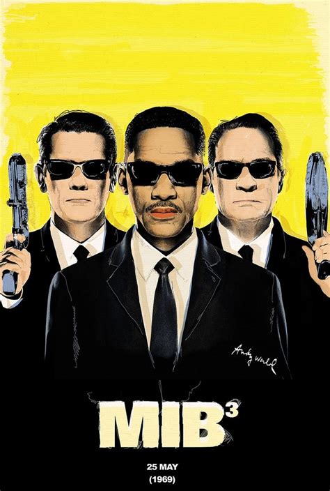 mib3. andy warhol inspired. | Man in black