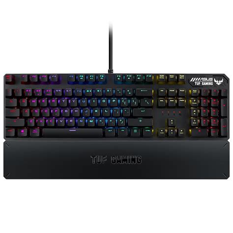 ASUS TUF GAMING K3 AURA SYNC RGB OPTİK MEKANİK OYUNCU KLAVYE TÜRKÇE RED ...