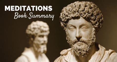 Meditations | PDF Book Summary | By Marcus Aurelius