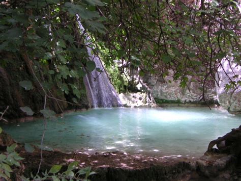 waterfalls at Mylopotamos Photo from Mylopotamos in Kythira | Greece.com