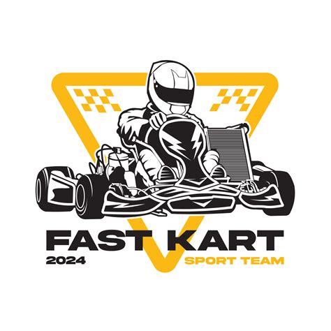 Go Kart racing vector illustration in colorful design, good for event logo also t shirt and ...