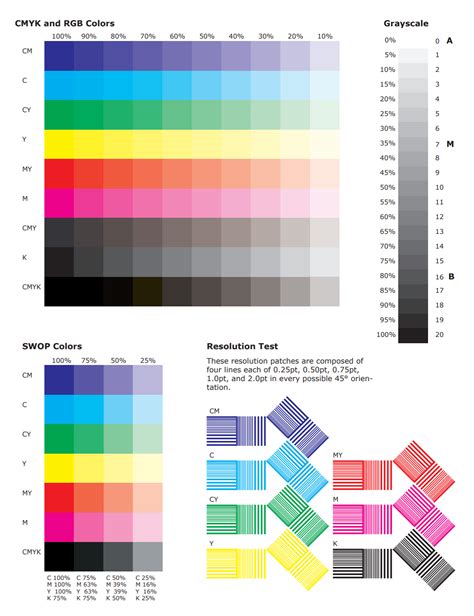 Color Test Chart For Printer - Home Interior Design