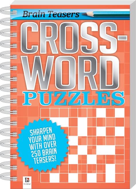 Brain Teasers S3: Crossword Puzzles (2020 ed) - Puzzle Books - Books - Adult - Hinkler