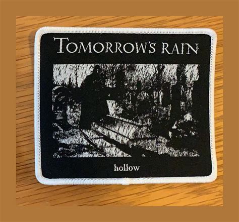 Patch with white border - Hollow album cover | Tomorrow's Rain