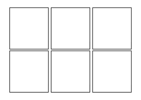 Six Panel Comic Template by Hananunio on DeviantArt