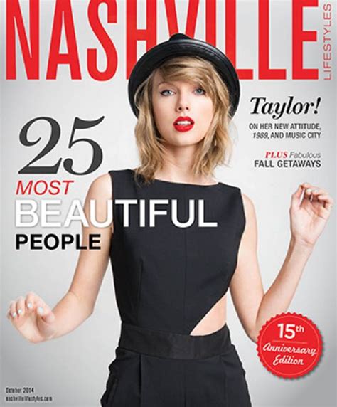 TAYLOR SWIFT in Nashville Lifestyles Magazine, October 2014 Issue ...