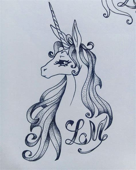 The last unicorn tattoo by Margie1990 on DeviantArt