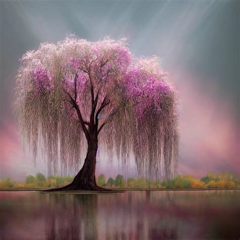 Pink Willow Tree Free Return | www.pinnaxis.com