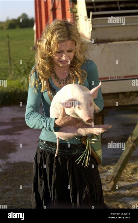 ALY MICHALKA, PIG, COW BELLES, 2006 Stock Photo - Alamy