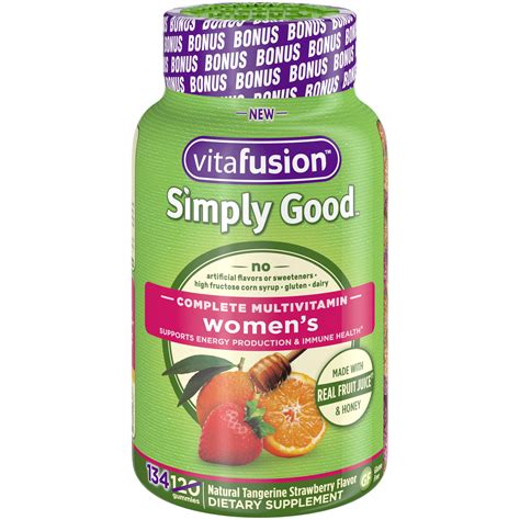 Vitafusion Simply Good Women's Multivitamin Gummy Vitamins, 134ct - Walmart.com