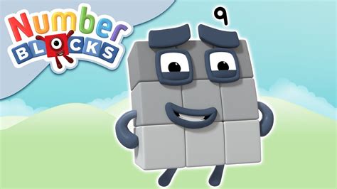 @Numberblocks- Super Strong Number 9 | Learn to Count - YouTube