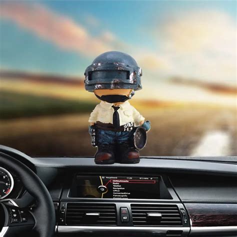 Car dashboard toy resin material creative cartoon surrounding games big ...