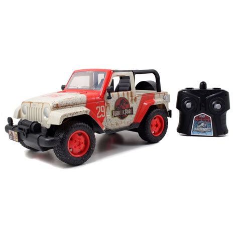 Jada Toys Jurassic World 1/16 Scale Remote Control Jeep - Walmart.com