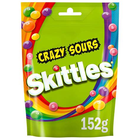 Skittles Crazy Sours 152g - Branded Household - The Brand For Your Home