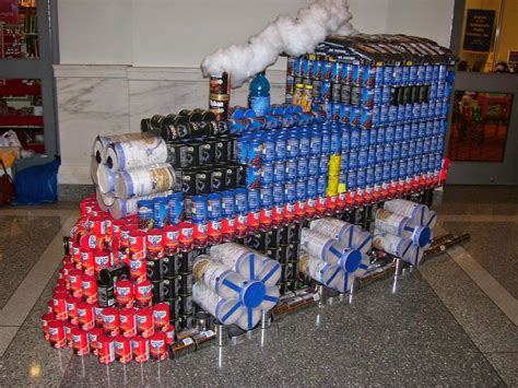 Simply Creative: Canned Food Sculptures of Canstruction