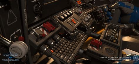 Star Citizen | Drake Corsair Interiors – Wip - Spaceloop