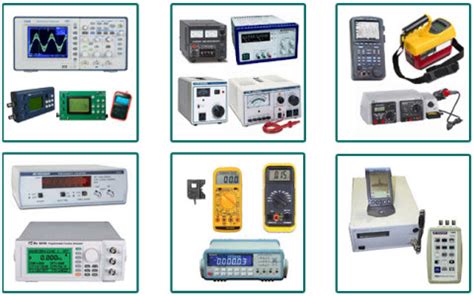 Different types of Electronic Testing Equipments