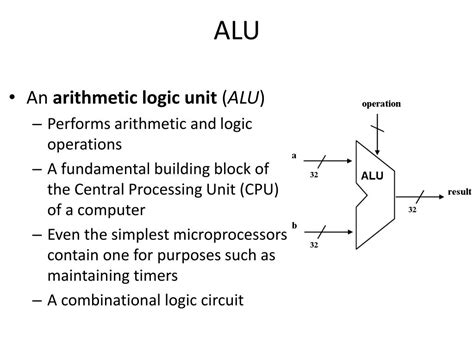 PPT - Designing an ALU PowerPoint Presentation, free download - ID:3255296