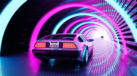 Synthwave Wallpaper 1920x1080 : Cyber Punk F40 | Dekorisori