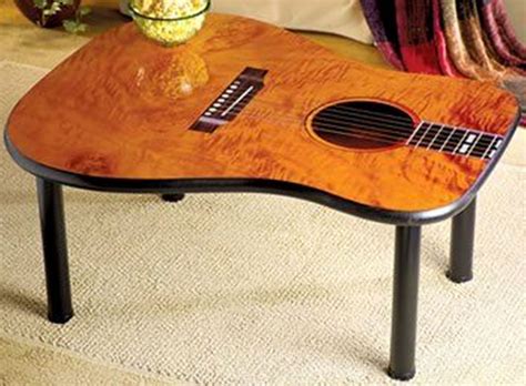mesa de centro | Music furniture, Music room decor, Guitar shelf