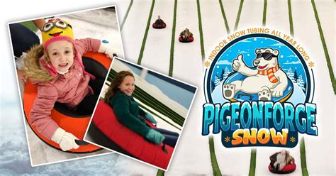 Indoor Snow Tubing At Pigeon Forge Snow - PigeonForge.com