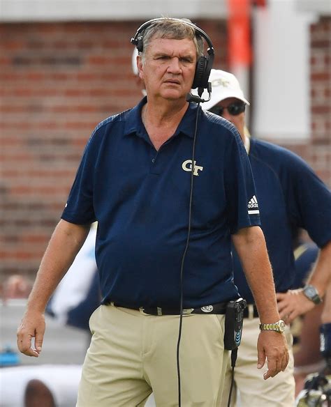 Georgia Tech head coach Paul Johnson stepping down