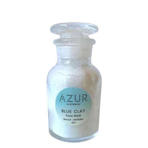 Blue Clay Face Mask - Australian Natural Refillable Skincare