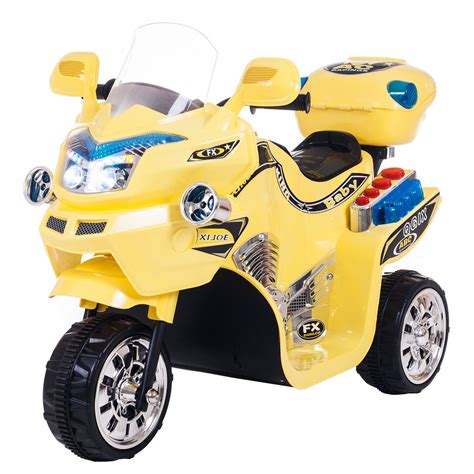 Details about Best Choice Products 6V Kids Battery Powered 3-Wheel Motorcycle Ride On Toy Ride ...