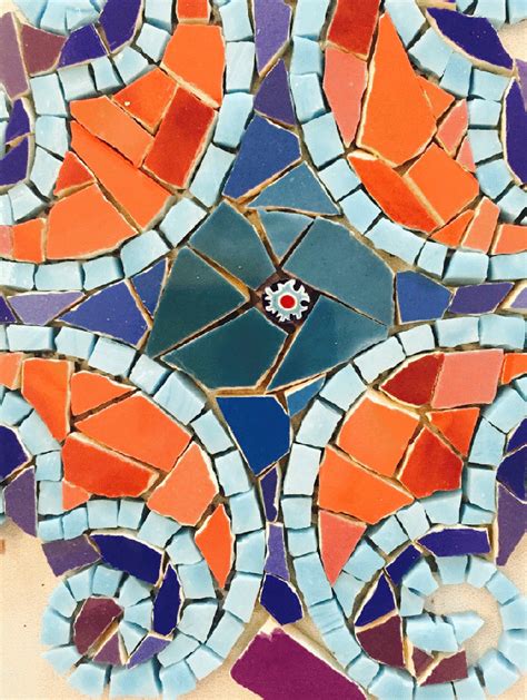 IMG_5466-ANIMATION Gaudi, Fused Glass Art, Mosaic Glass, Mosaic Artwork ...