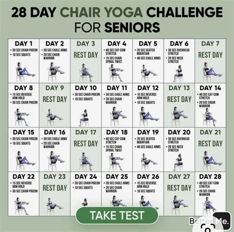 Pin on Exercise in 2024 | Chair yoga, Yoga for seniors, 30 day yoga