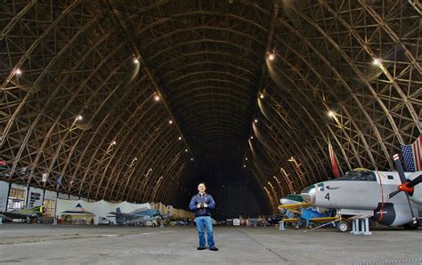 Tillamook Air Museum | That's Michael in a gigantic blimp ha… | Flickr