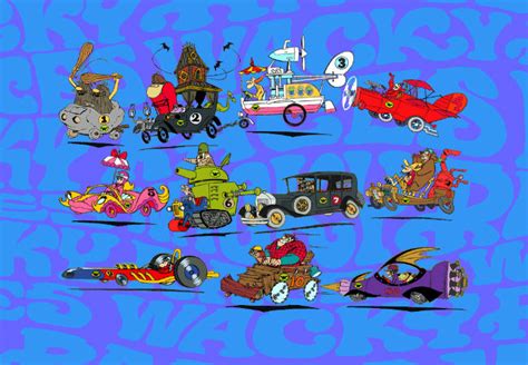 Saturday morning cartoons: The Wacky Races (Hanna-Barbera ...