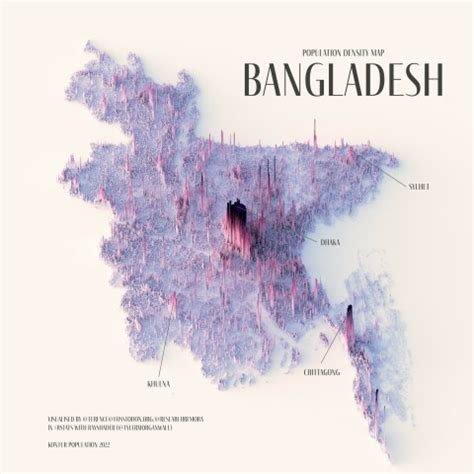 A brilliant Pakistan population density map - Life & Style - Aaj English TV